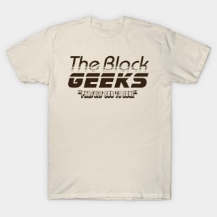 The Black Geeks Phasers Set To Soul - Chocolate T-Shirt